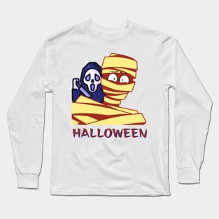 Halloween Boo Long Sleeve T-Shirt